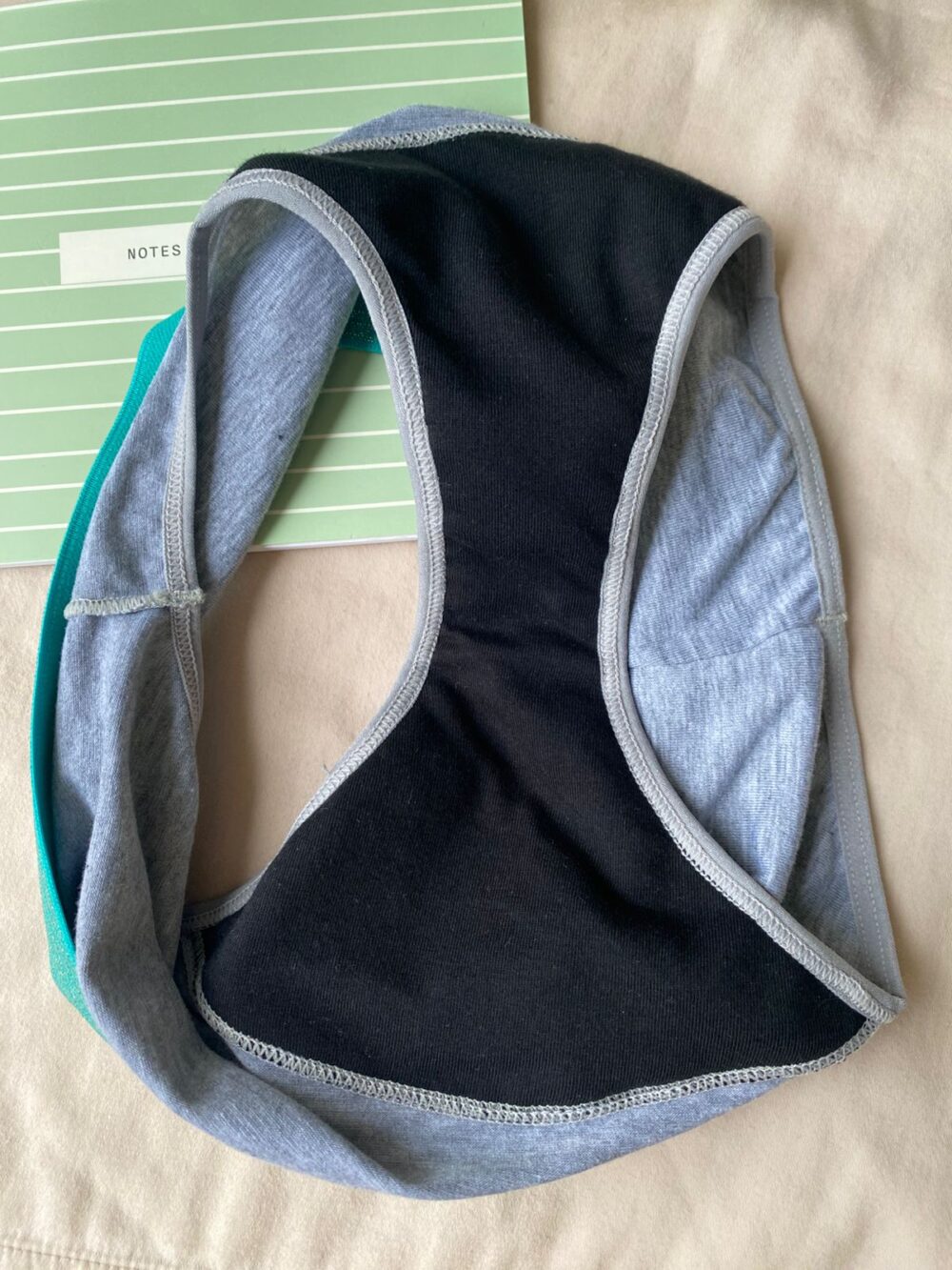 panty absorbente de algodón