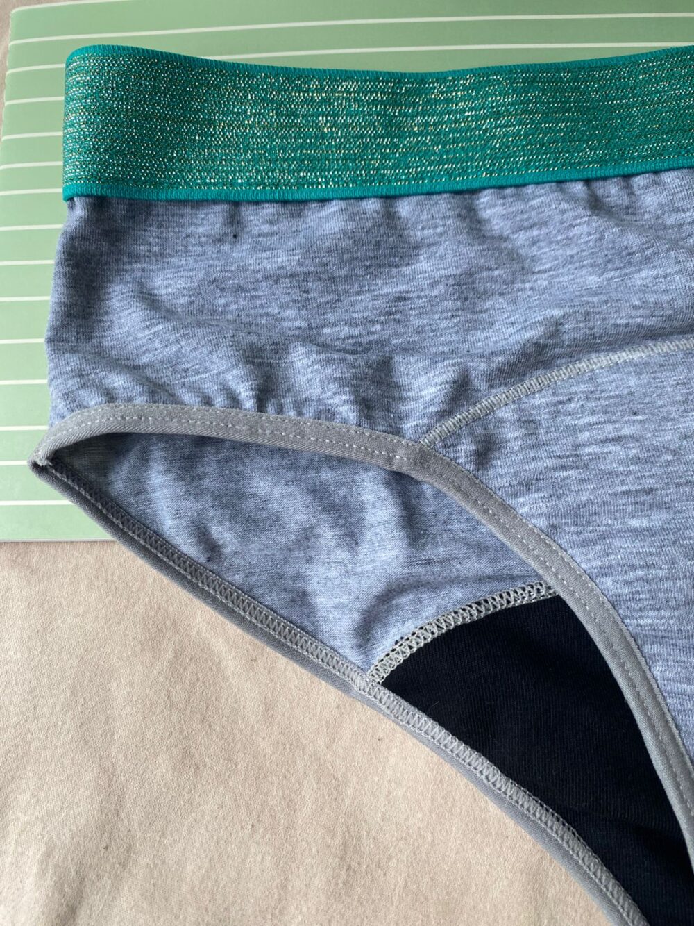 panty absorbente de algodón